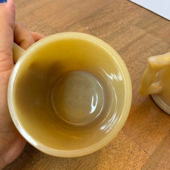 Vtg 1980s Whataburger Buffalo Indian Nickel Coffee Mugs Lot Of 2 Butterscotch - Picture 7 of 10